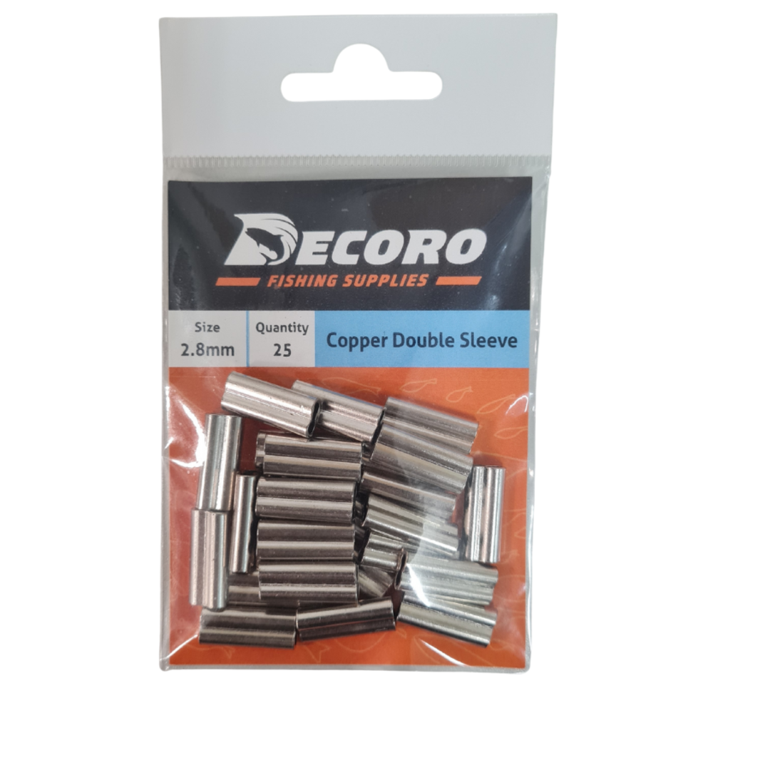 Double Sleeve Copper Crimps image 0